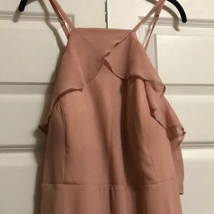 Birdy grey rose quartz bridesmaid dress